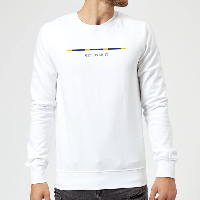 Get Over It Sweatshirt - White - XXL - Weiß on Productcaster.