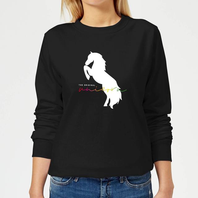 The Original Unicorn Women's Sweatshirt - Black - XS - Schwarz on Productcaster.