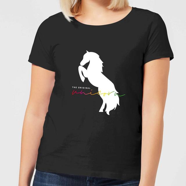 The Original Unicorn Women's T-Shirt - Black - S - Schwarz on Productcaster.