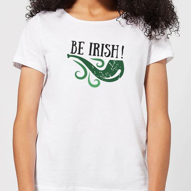 Be Irish Women's T-Shirt - White - L - Weiß on Productcaster.