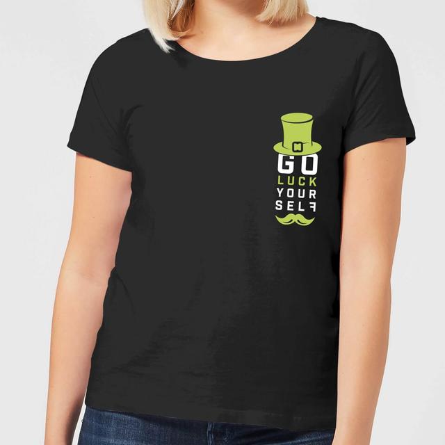 Go Luck Yourself Women's T-Shirt - Black - L - Schwarz on Productcaster.