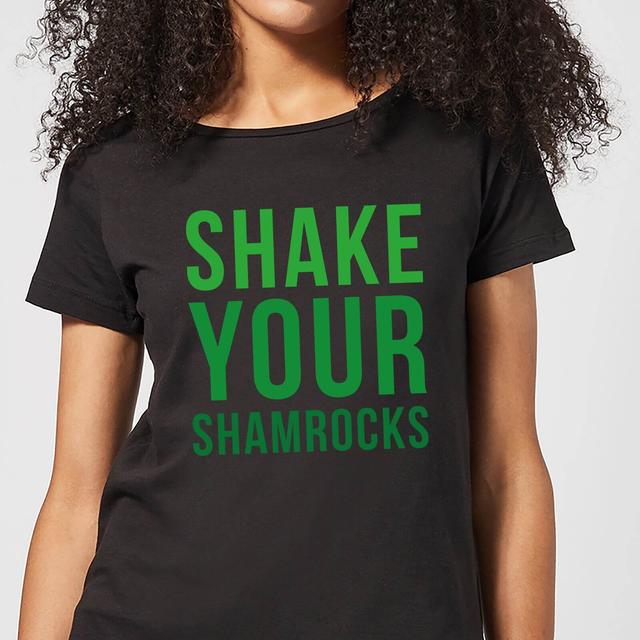 Shake Your Shamrocks Women's T-Shirt - Black - XL - Schwarz on Productcaster.