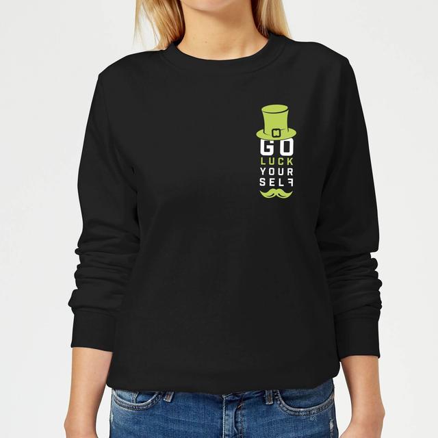 Go Luck Yourself Women's Sweatshirt - Black - S - Schwarz on Productcaster.