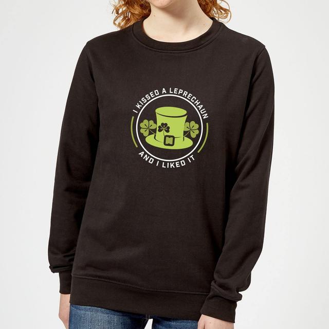 I Kissed A Leprachaun And I Liked It Women's Sweatshirt - Black - L - Schwarz on Productcaster.