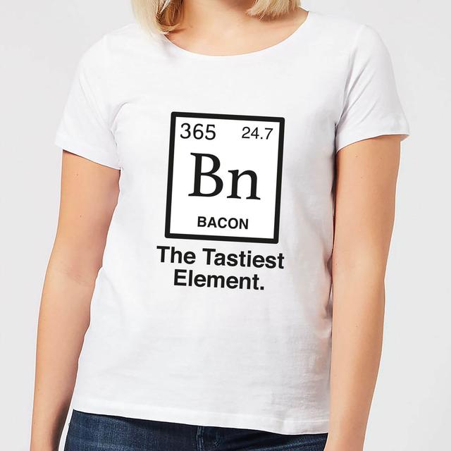 Bacon Element Women's T-Shirt - White - S - White on Productcaster.