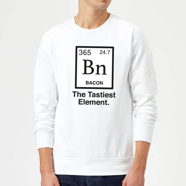 Bacon Element Sweatshirt - White - M - Weiß on Productcaster.