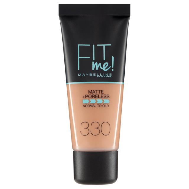 Maybelline Fit Me! Matte and Poreless Foundation 30 ml (διάφορες αποχρώσεις) - 330 Toffee on Productcaster.