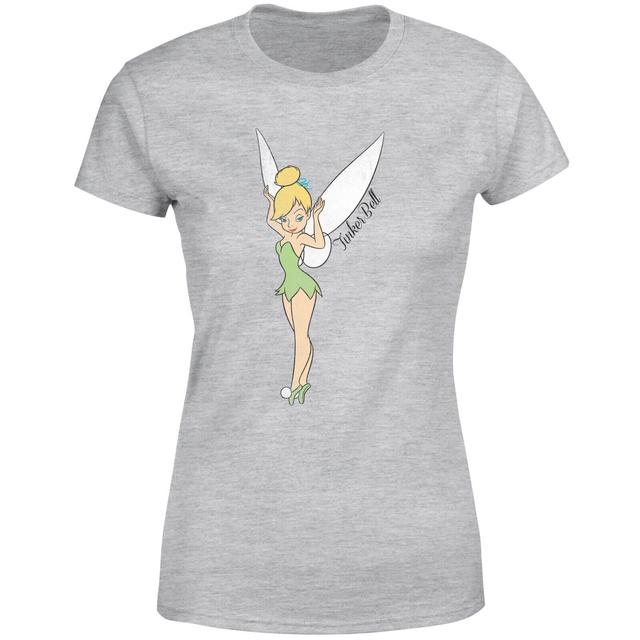 Camiseta Disney Peter Pan Campanilla - Mujer - Gris - S on Productcaster.