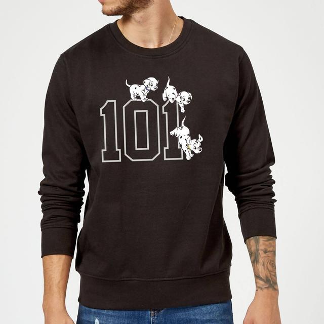 Disney 101 Dalmatians 101 Doggies Sweatshirt - Black - S on Productcaster.