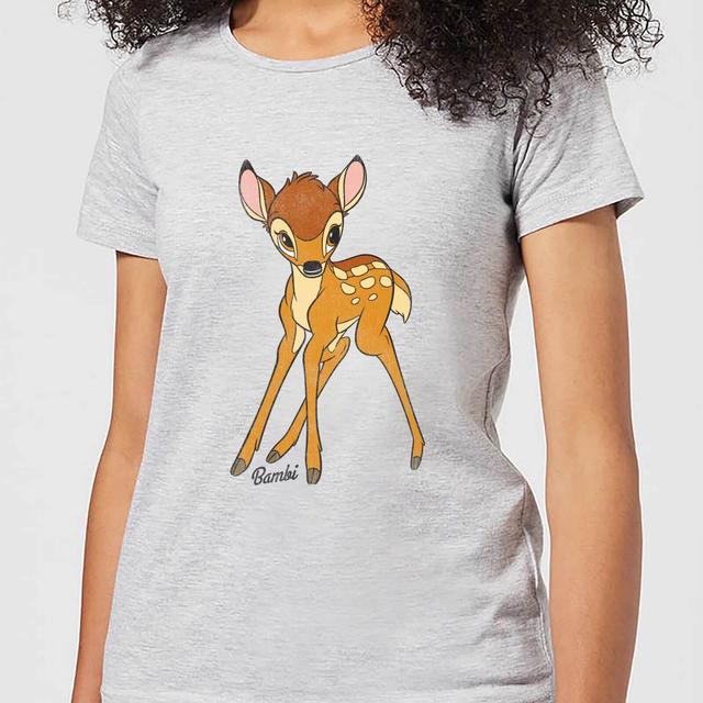 Disney Bambi Classic Women's T-Shirt - Grey - S on Productcaster.