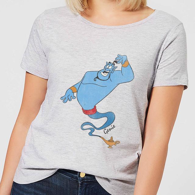 Camiseta Disney Aladdín Genio - Mujer - Gris - XL on Productcaster.