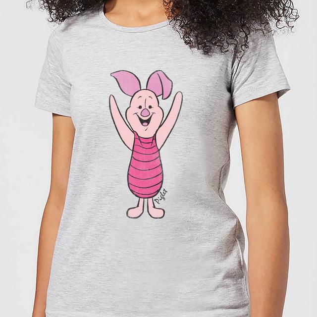 Camiseta Disney Winnie The Pooh Piglet - Mujer - Gris - S on Productcaster.