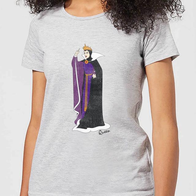 T-Shirt Disney Biancaneve Queen Classic - Grigio - Donna - M - Grigio on Productcaster.