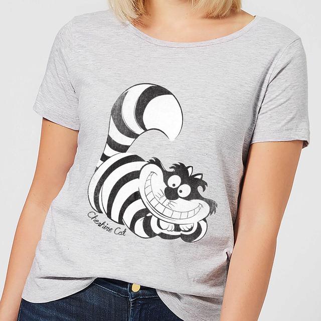 Camiseta Disney Alicia en el País de las Maravillas Gato de Cheshire - Mujer - Gris - M on Productcaster.