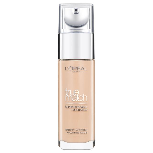 L'Oréal Paris True Match Liquid Foundation with SPF and Hyaluronic Acid 30ml (Various Shades) - 5N Sand on Productcaster.