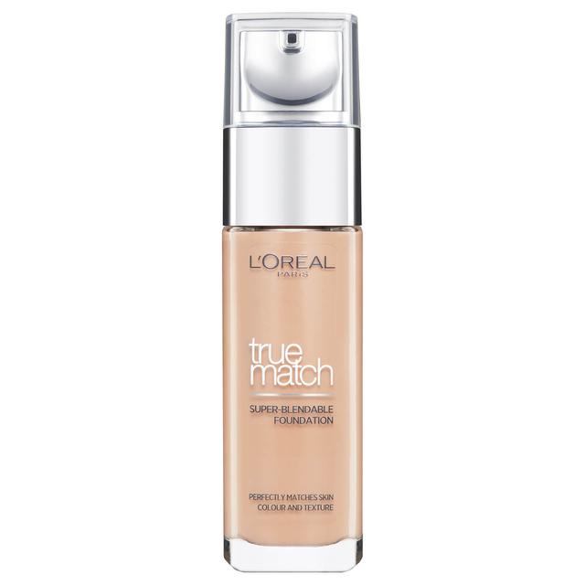 L'Oréal Paris True Match Liquid Foundation with SPF and Hyaluronic Acid 30ml (Various Shades) - 7W Golden Amber on Productcaster.