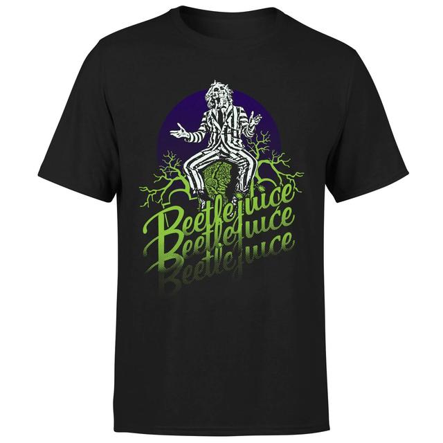 Beetlejuice Faded T-Shirt - Black - 3XL on Productcaster.