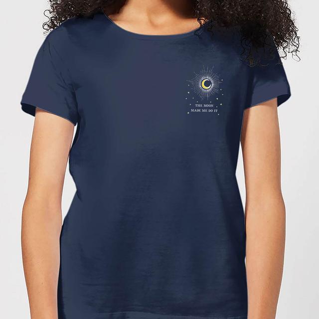 The Moon Made Me Do It Women's T-Shirt - Navy - XXL - Marineblau on Productcaster.