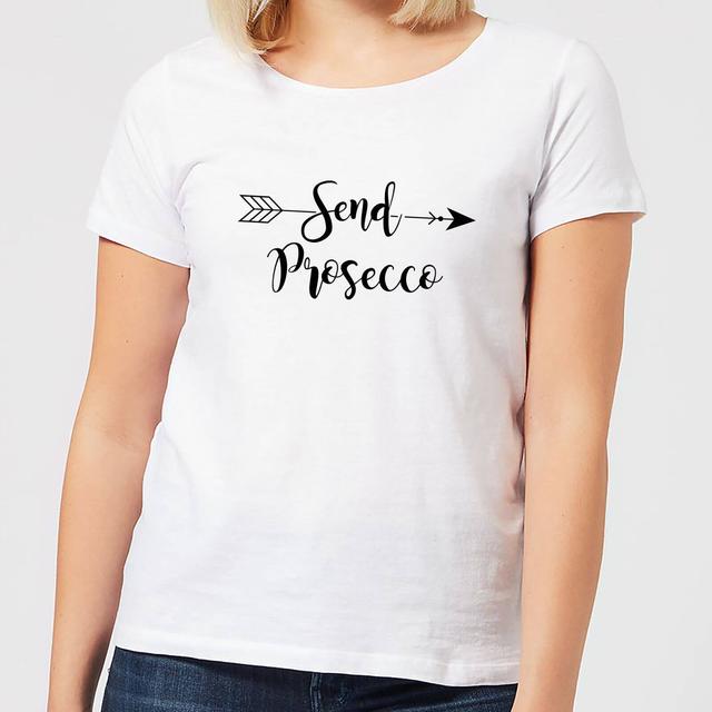 Send Prosecco Women's T-Shirt - White - XL - Weiß on Productcaster.