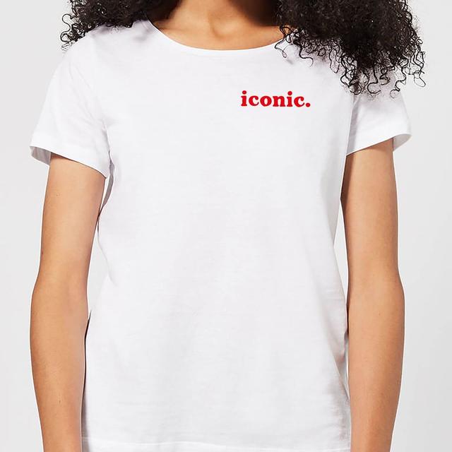 Iconic Women's T-Shirt - White - L - Weiß on Productcaster.