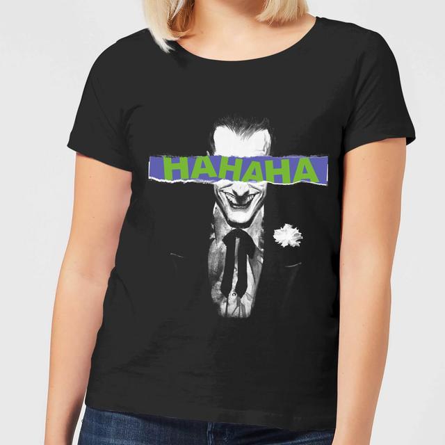 Batman Joker The Greatest Stories Damen T-Shirt - Schwarz - M on Productcaster.