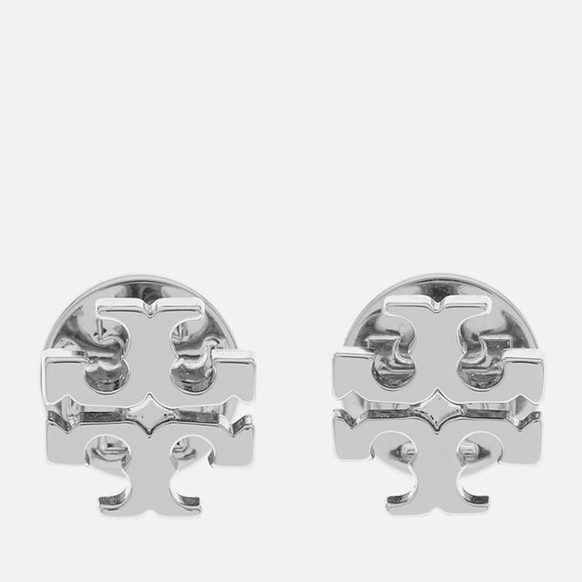 Tory Burch Women's Kira Stud Earring - Tory Silver on Productcaster.