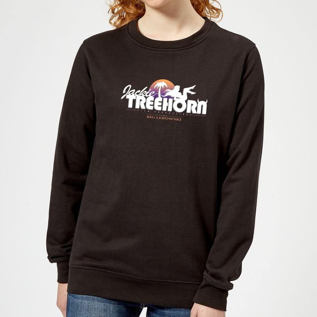 Sudadera El gran Lebowski Logo Treehorn - Mujer - Negro - XS - Negro on Productcaster.