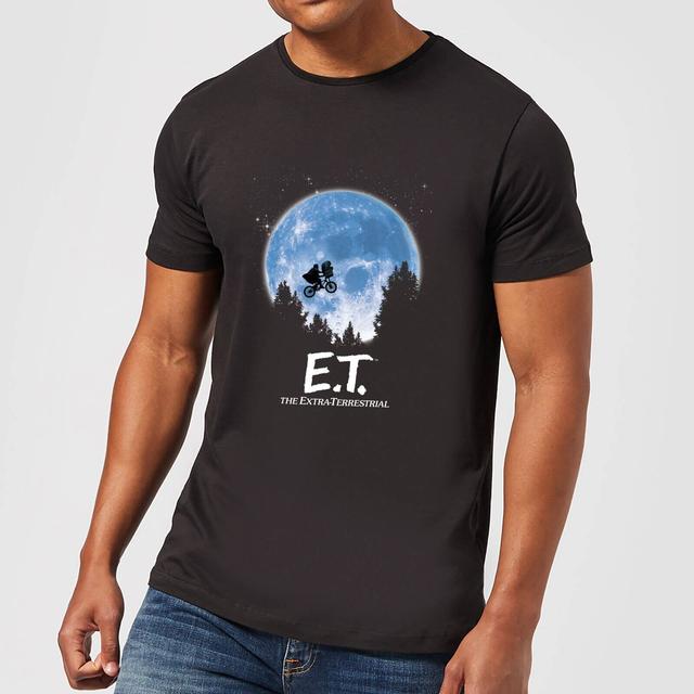 Camiseta E.T. el extraterrestre Luna - Hombre - Negro - XXL on Productcaster.