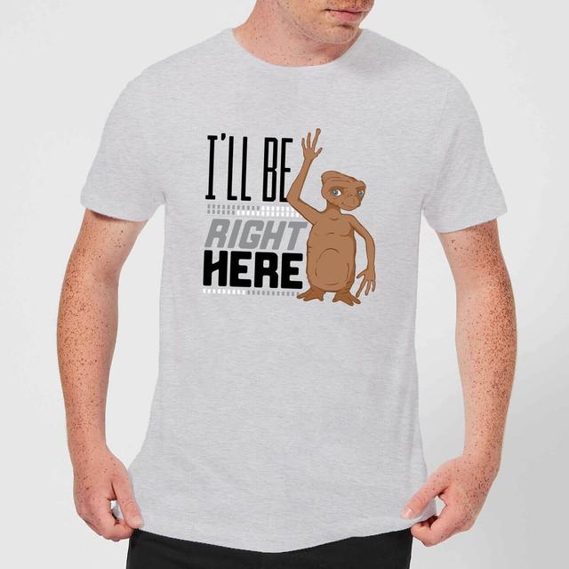 ET Ill Be Right Here T-Shirt - Grau - XXL - Grau on Productcaster.