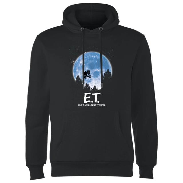 Sudadera E.T. el extraterrestre Luna - Hombre - Negro - S on Productcaster.