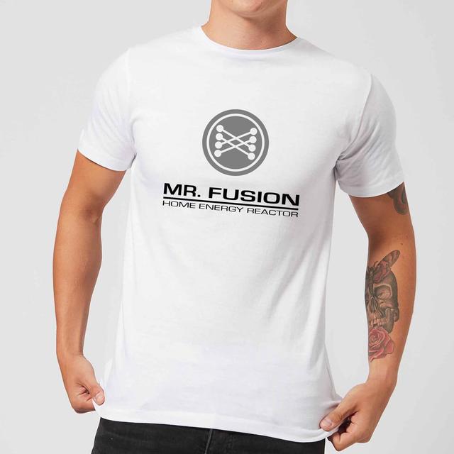 Back To The Future Mr Fusion T-Shirt - White - M on Productcaster.