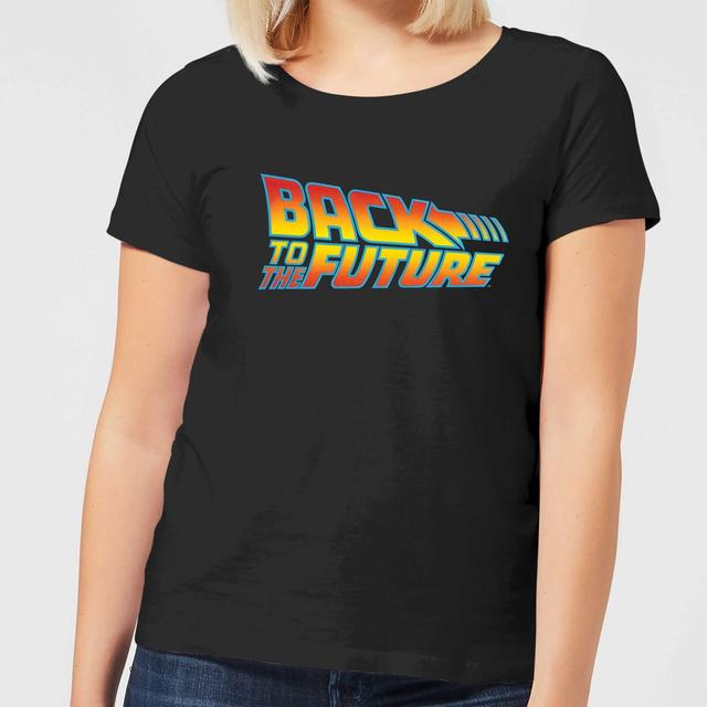 Camiseta Regreso al futuro Logo Clásico - Mujer - Negro - XXL on Productcaster.