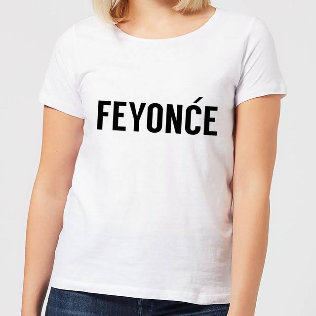 Feyonce Women's T-Shirt - White - XL - White on Productcaster.