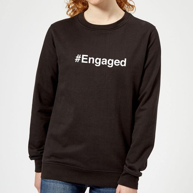 Engaged Women's Sweatshirt - Black - M - Schwarz on Productcaster.