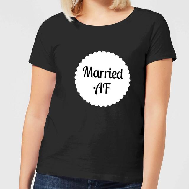 Married AF Women's T-Shirt - Black - XL - Schwarz on Productcaster.