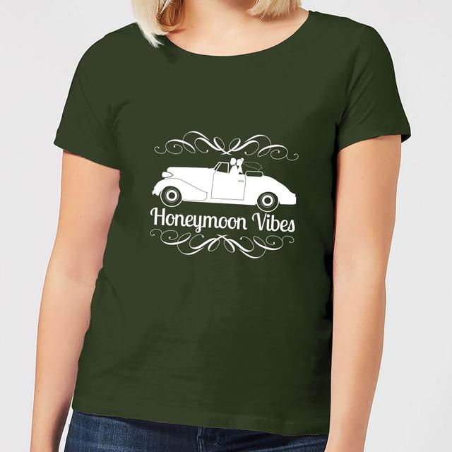 Honeymoon Vibes Women's T-Shirt - Forest Green - S - Forest Green on Productcaster.