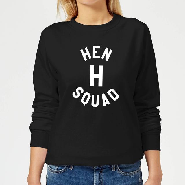 Hen 'H' Squad Women's Sweatshirt - Black - XS - Schwarz on Productcaster.