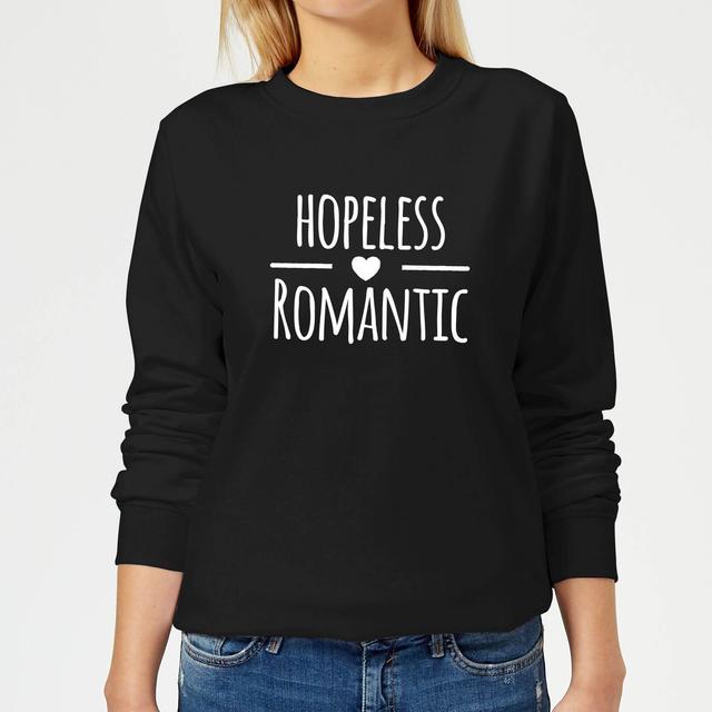 Hopeless Romantic Women's Sweatshirt - Black - XXL - Schwarz on Productcaster.