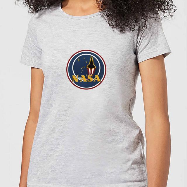 NASA JM Patch Women's T-Shirt - Grey - XL on Productcaster.