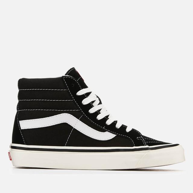 Vans Anaheim Sk8-Hi 38 Dx Hi-Top Trainers - Black/True White - UK 4 on Productcaster.