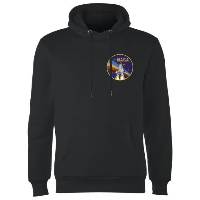 NASA Vintage Rainbow Shuttle Hoodie - Black - S on Productcaster.