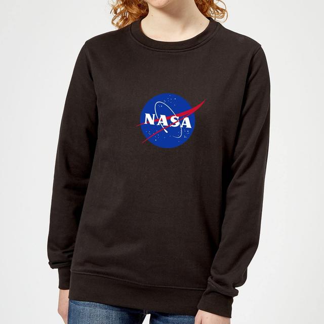 NASA Logo Insignia Women's Sweatshirt - Black - S on Productcaster.