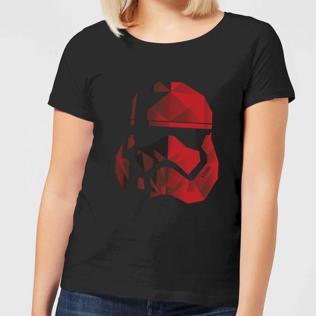 T-Shirt Star Wars Jedi Cubist Trooper Helmet Black - Nero - Donna - S on Productcaster.