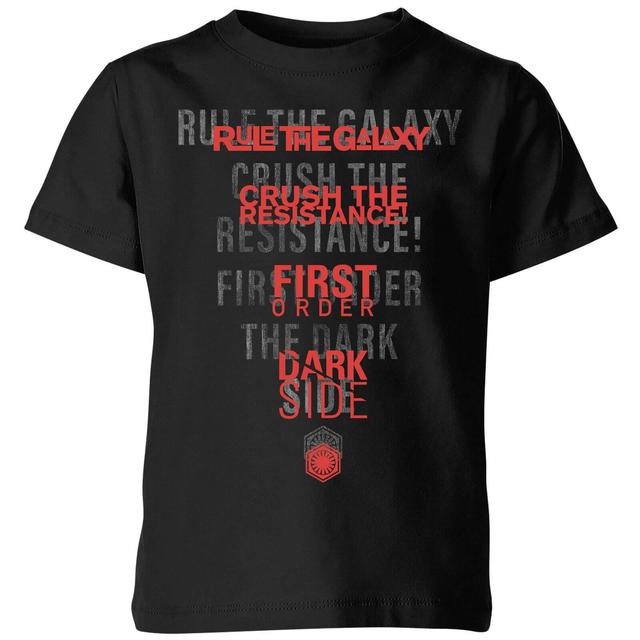 Star Wars Dark Side Echo Black Kids' T-Shirt - Black - 9-10 Years on Productcaster.