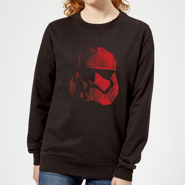 Sudadera Star Wars Los Últimos Jedi Casco Stormtrooper Cubista - Mujer - Negro - XL - Negro on Productcaster.