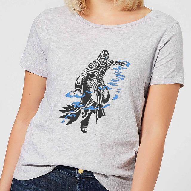 Magic The Gathering Jace Character Art Damen T-Shirt - Grau - M on Productcaster.