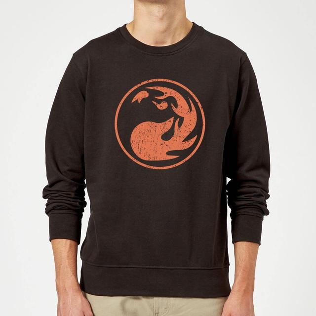 Magic The Gathering Mana Rot Pullover - Schwarz - S on Productcaster.