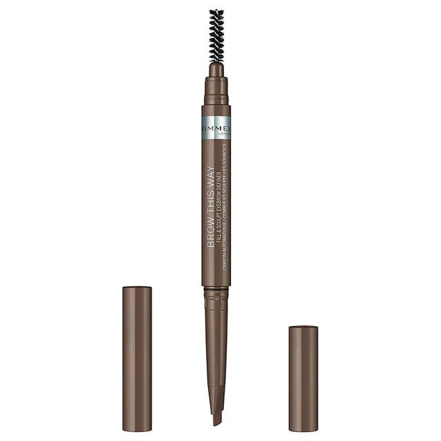 Rimmel Brow This Way Fill and Sculpt Eyebrow Definer 0.4g Blonde on Productcaster.