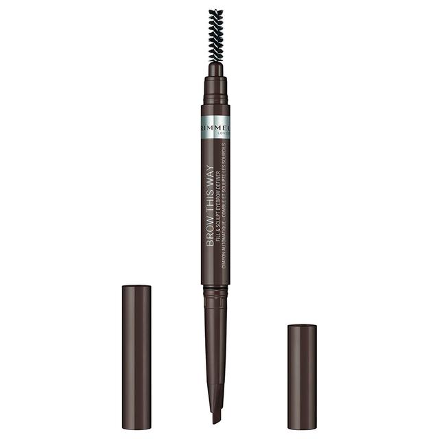 Rimmel Brow This Way Fill and Sculpt Eyebrow Definer 0.4g Medium Brown on Productcaster.