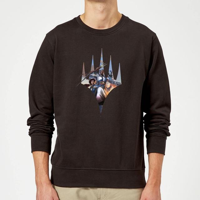 Magic The Gathering Key Art Mit Logo Pullover - Schwarz - S on Productcaster.